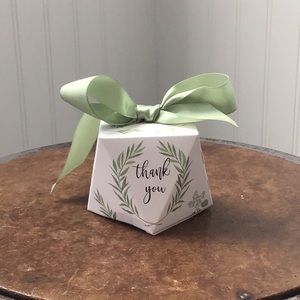 Gift Boxes Green Olive Branches 45 Count